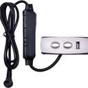 Okin 2 Button 5 Pin Lift Chair or Power Recliner Hand Control with USB, Recliners Replacement Parts Limoss Lazboy Pride Catnapper etc.