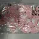 CRASPIRE 100pcs Dandelion Wax Seal Stickers Pink Decoration Stickers Retro Self Adhesive Envelope Sealing Label Decal for Wedding Invitation Envelope Decor Birthday Party Craft Scrapbook DIY