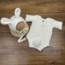 Baby Easter Bunny Photo Props Newborn Photography Outfits Girl Boy Animal Costume Set Newborn Baby Photo Shoot Outfits Girl Boy Photography Props