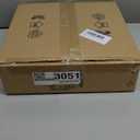 D9.8 Inch Crystal Hanging Lamp Plug in Pendant Light with 16.4ft Cord Hanging Lights with Plug in Cord Mini Chandelier for Bedroom Kitchen Island Nursery Room Dining Room Living Room, E26 (Chrome)