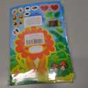 2 x 48 Sheets Animals Make a Face Sticker Sheets for Kids Todders Activities, Make Your Own Stickers for Kids Birthday Party Favor Supplies Craft (Green)