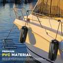 4 Pack 8 x 20 Inches Boat Fenders Bumpers for Docking