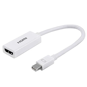 Philips Accessories Mini DisplayPort to HDMI Adapter, Unidirectional, Audio and Video, Full HD 1080p, 4K Ultra HD @ 30Hz, Slim Compact Portable Design, SWV9200F/27, White 