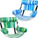 SLOOSH Inflatable Pool Floats Adult,2 Packs Floating Lounge Chairs,Blow up Pool Noodles for Adult Heavy Duty,Floating Chair for Party Summer Water Beach Lake Fun