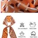 Purse Scarf for Handbags Long Skinny Scarf Bandana Silk Feeling Head Scarf Hair Neck Scarves for Women Bag