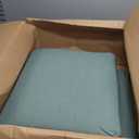 Arden earthFIBER Outdoor Dining Chair Cushion, 20 x 20, Rain-Proof, Fade Resistant, Sage Green Texture (1 Pack)