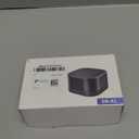 Magicteam Sound White Noise Machine with 20 Non Looping Natural Soothing Sounds and Memory Function 32 Levels of Volume Powered by AC or USB and Sleep Sound Timer Therapy for Baby Kids Adults