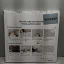 STICKGOO Glue Up Ceiling Tiles, 24x24 Inch PVC Decorative Drop Ceiling Tile Antique Copper 48 Sq. Ft, Pack of 12 Tiles