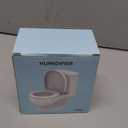 Creative Toilet Humidifier, Gag Gifts, White Elephant Gift, Funny Portable Mini Humidifier Two Mist Settings Adjustable, 2025 New Essential Oil Diffuser for Home Office Desktop