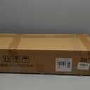 36 in. W x 4 in. H Engineered Stone Backsplash for Bathroom Vanity Sink Top in Carrara White