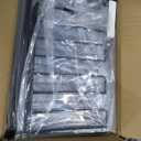 YYR Power Tool Organizer with Charging Station Wall Mount, Cordless Drill and Battery Holder for Garage Organization, Electric Tools Storage Rack Build in Surge Protection Power Strip - Black Shelf