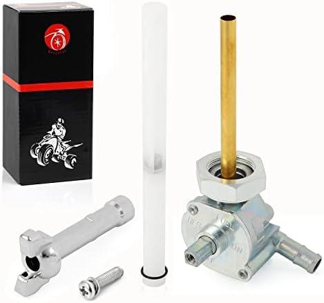 Fuel Valve Petcock Tank Switch + Lever Screw For HONDA 1999-2007 VT600 Shadow VLX 600 VT600CD Deluxe VT600C 16950-MZ8-L23