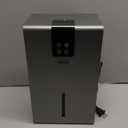 Dehumidifier, Dehumidifiers for Home,98 OZ Water Tank, (1000 sq.ft) Quiet Dehumidifier for Basement Bathroom Bedroom with Humidity Display, Auto Shut Off, Relaxing 7 Color Ambient Light(Gray) (grey)