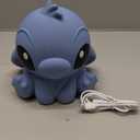 Stitch Squishy Lamp - Officially Licensed Disney Free Standing Desk Light, Gaming Room Decor and Merchandise for Boys and Girls, Nightlight Gift Accessory for Playroom and Bedroom, Paladone