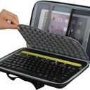 Adada Hard Travel Case for Logitech K480 Bluetooth Multi-Device Keyboard