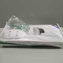 Electric Spin Scrubber - Cordless Bathroom Scrubber with 7 Brush Heads - Dual Speed IPX7 Waterproof Power Scrubber for Heavy-Duty Bathtub, Glass, Tile, and Car Cleaning (White)