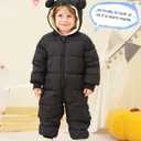 UNIFACO Baby Boys Snowsuit Newborn Baby Girls Winter Coat Toddler Clothes