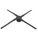 3D Hologram Fan WiFi Spray 22In
