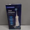 Hangsun Water Flosser Cordless Oral Irrigator Rechargeable Dental Water Jet HOC700 for Teeth Braces with 300ML Water Tank and 4 Jet Tips for Travel & Home Use