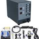 Automatic Spot Welder Pulse Argon Arc Welding Machine Jewelry Welder 110V Spot Welder for Jewelry Welding Jewelry Repair Tool 50-600A,100W