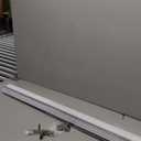 40" Small Spring-Powered Roll-Up/Pull-Down Background ID Photos (White)