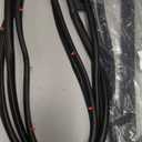 ApplianPar Front Driver and Passenger Side Door Seal Rubber Gasket Weatherstrip for Honda Accord 2003-2007