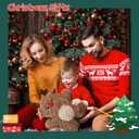 TICHA Christmas Plush Christmas Decorations Throw Pillow (16-18 Inch) - Super Soft Stuffed Animal Plush, Fluffy Holiday Decor, Couch Bed Pillow Gift Box