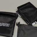 Windshield Snow Cover for Cars, Trucks, Vans - Waterproof, Windproof Winter Frost and Ice Removal Sunshade With Side Mirror Covers (Black)