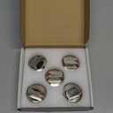 TOMOON DG64-00473A Range Stove Knobs Replacements for Sam-Sung NX58H5600SS NX58K7850SS NX58H5650WS NX58F5700WS Gas Range Oven -Stainless Steel Control Dial Knob 5 Pack