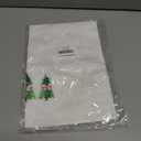 Merry Christmas Tree Kitchen Towels, Cute Winter Xmas Tree Hand Towels for Bathroom Decor, Winter Holiday Christmas Dishcloths Dish Towel for Kitchen 16x24 Inches