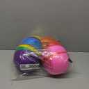 Big Claw Machine Capsules Colored Plastic Sphere Large Party Favor Containers Round 7 pcs 6.3 inch - Jumbo Plastic Christmas Ornaments Extra Large Gift Box Empty Craft Party Supplies Vending Capsules