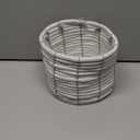 Decorative Storage Basket Small Catch All Basket, Cute Closet Baskets and Bins for Shelves