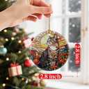 Black Cat Ornaments, Christmas Ornaments: Christmas Tree Decorations, Holiday Decor, Stocking Stuffers, Gift Ideas, Xmas Gift, Pet Lover Gifts & Cat Mom Gifts