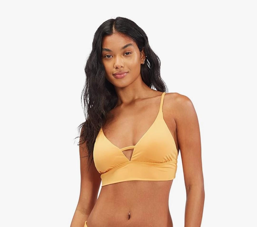 Billabong womens Aloha V Neck Cami Bikini Top S