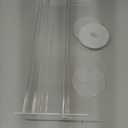 Qilery Sticker Holder Organizer Dispenser Acrylic Roll Label,12 Disks