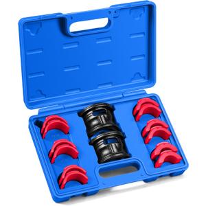 14PC Universal Motorcycle Bike Fork Seal Driver Tool Kit With 35mm 36mm 40mm 41mm 42mm 43mm 45mm 46mm 47mm 48mm 49mm 50mm