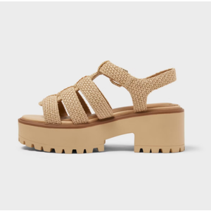 SWEET LIFE SANDALS NATURAL SIZE 9.5