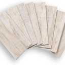 100 Pieces Peel and Stick Backsplash for Kitchen, 3" x 6" PVC Subway Tile Upgraded Grayish Beige with Gray Grout Backsplash Stick on Tile Elevate Kitchen, Bathroom, Fireplace,RV