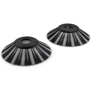 Krcher S6 Twin Replacement Brushes - for Wet Conditions -Compatible with Karcher Push Sweeper S 6 Twin - 2 Pack
