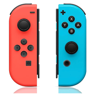Costec Joy Con for Nintendo Switch Replacement for Nintendo Switch Controller, Compatible with Switch, Wireless Left and Right Joy Con for Switch Nintendo Support Dual Vibration/Wake-up/Screenshot, Joy Con Controller for Switch OLED Lite [Neon Red/Neon Blue]