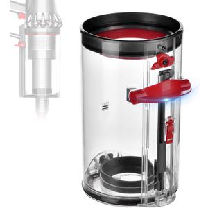 V11 Canister Dust Bin Replacement Compatible with Dy.son V15 V11 SV14 SV15 SV22 Replacement Parts Container Vacuum Cleaner Large Bin, Part No. 970050-01 and 965443-01