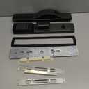 3D Face Recognition Door Lock with Lockbody, Video Smart Lock with Camera&Doorbell, Front Door Keyless Entry Lock, WiFi&Tuya APP Control/Fingerprint/IC Card/Password/Keys