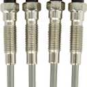 4X 12V Glow Plug 19850-54120 Compatible with Toyota Dyna Hiace Hilux 3L 5L 2L-TE Engine