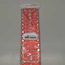 49-Piece Nut and Bolt Thread Checker | 15 Metric & 15 Standard Sizes with 19 Drill Gauges, Wall-Mountable Bolt Size Finder for Quick Identification (DIY/Automotive/Industrial)