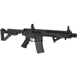 Full Auto SBR CO2-Powered BB Air Gun with Dual Action Capability (Black)