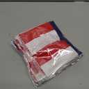 2 x 4th of July Tablecloth, 2 Pack American Flag Patriotic Theme Decorations, Disposable Plastic Tablecloths, 4th 0f July Table Decor for Independence Day and Memorial Day Decorations, 54 x 108 Inch