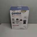 Ganiza Smoothie Blender, Max 1300 Watt Personal Blender and Grinder Combo for Kitchen, Portable Maker for Smoothies, Shakes, Frozen Drinks, Sauces with 6-Leaf Blade, 23 oz, (2) 37 oz To-Go Cups