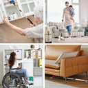 32 Grabber Reacher Tool, 2-Pack Foldable Reacher Grabber Pickup Tool with 90 Rotating Jaw & Magnets, Trash Picker Upper Grabber, Lightweight Grabbers for Seniors Heavy Duty