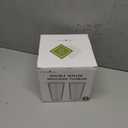 Freshmage 16oz Double Walled Insulated Tumblers (4 Pack), Tumbler Cups Keep Drinks Cold & Hot, Crystal Clear Reusable Plastic Cups, BPA-Free Plastic Drinking Glasses, Dishwasher Safe