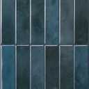 Smart Tiles Peel and Stick backsplash, Stacked Petrol Blue, 11.43"x9"
Pack of 5 (3.5 sq ft), Glossy, Heat/Moisture Resistant, Low VOC, Kitchen/Bathroom, Renter Friendly, Made in Canada
